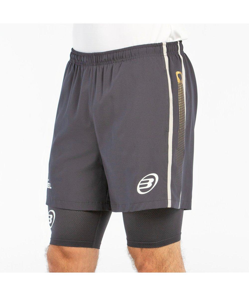 Bullpadel SHORT BULLPADEL BARDE CARBON Descuento