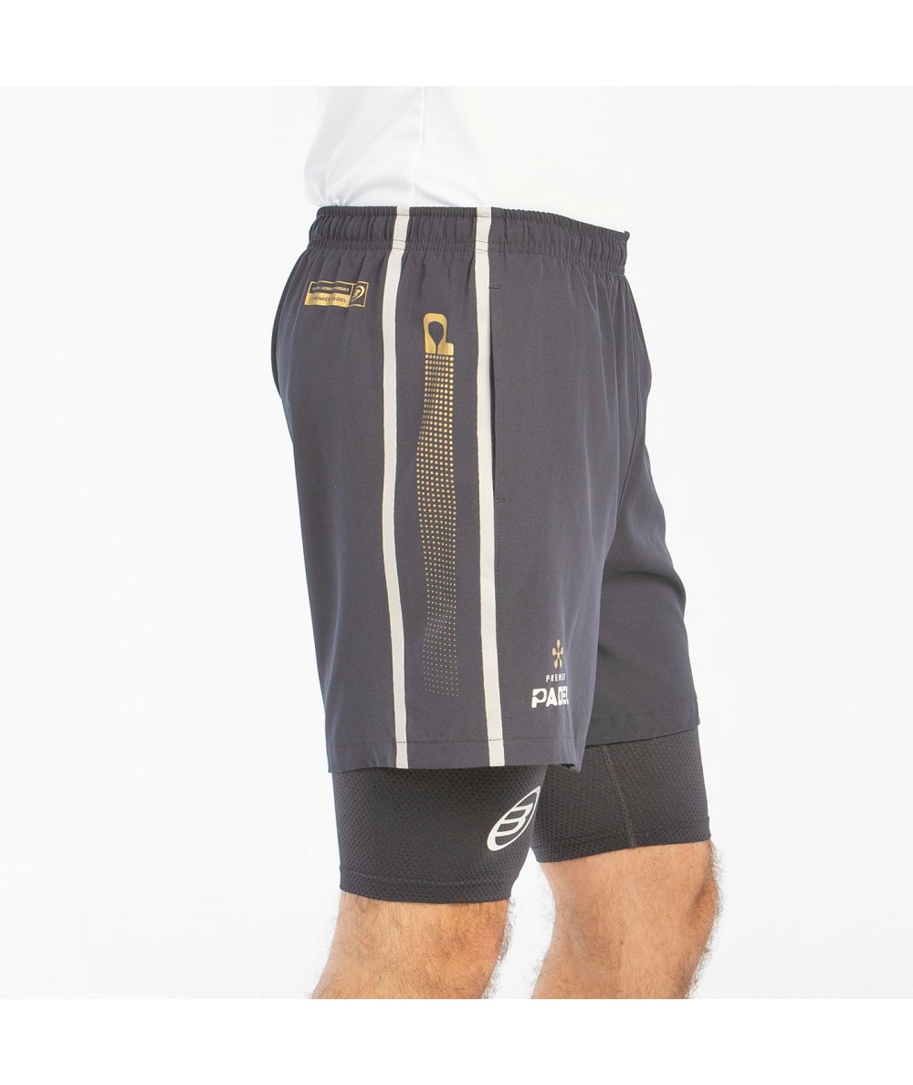 Bullpadel SHORT BULLPADEL BARDE CARBON Descuento