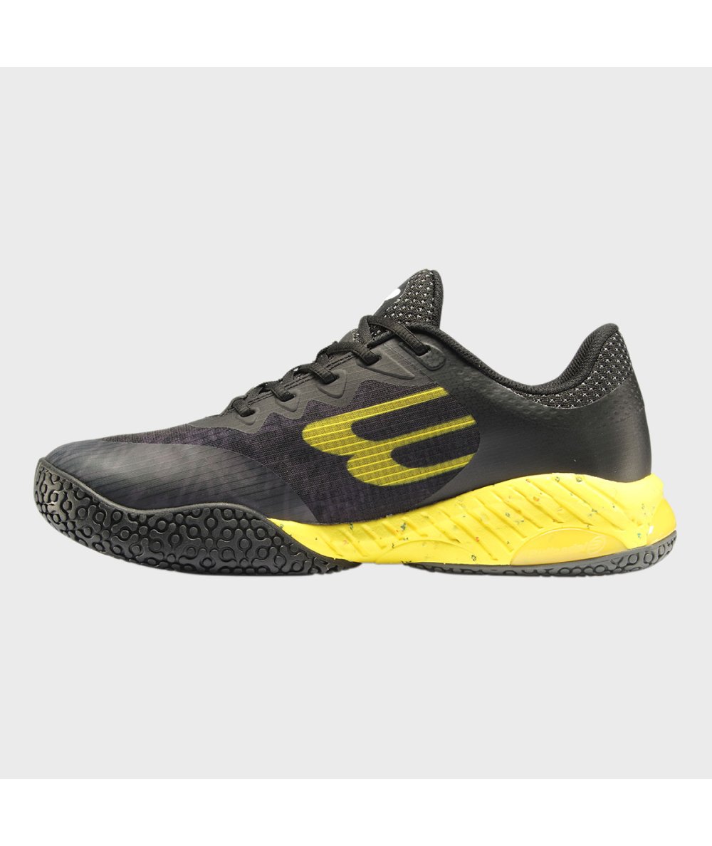 Bullpadel ZAPATILLA BULLPADEL IONIC 24I NEGRO Y AMARILLO Precio de fábrica