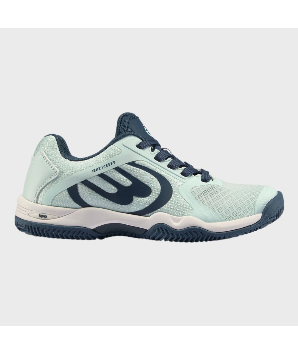 Bullpadel ZAPATILLA BULLPADEL BEKER W 24I AZUL CLARO Libre de impuestos