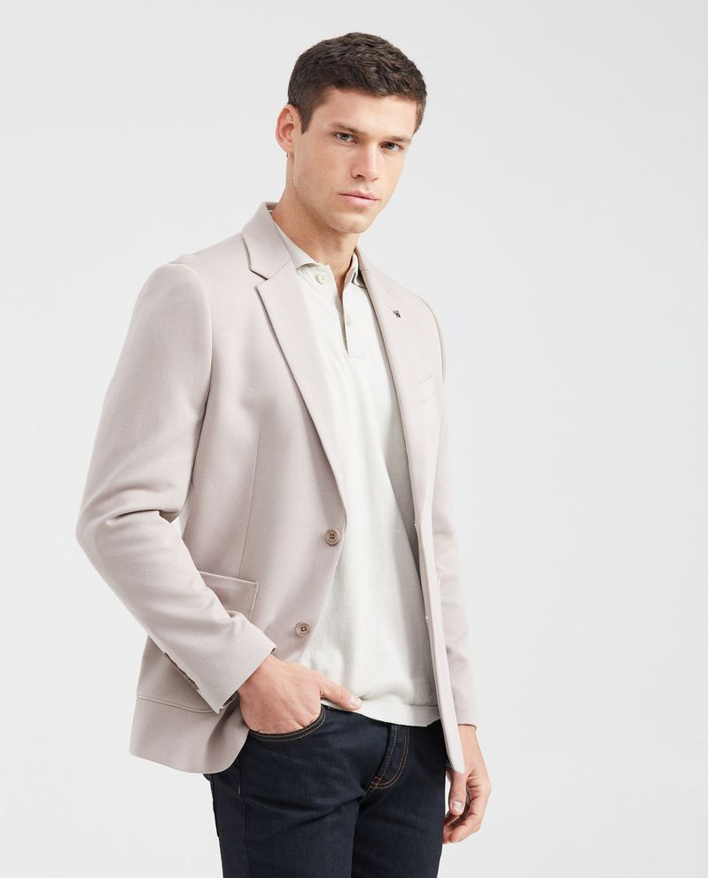 ﻿Chevignon Blazer en Tejido de Punto con Bolsillos Funcionales para Hombre