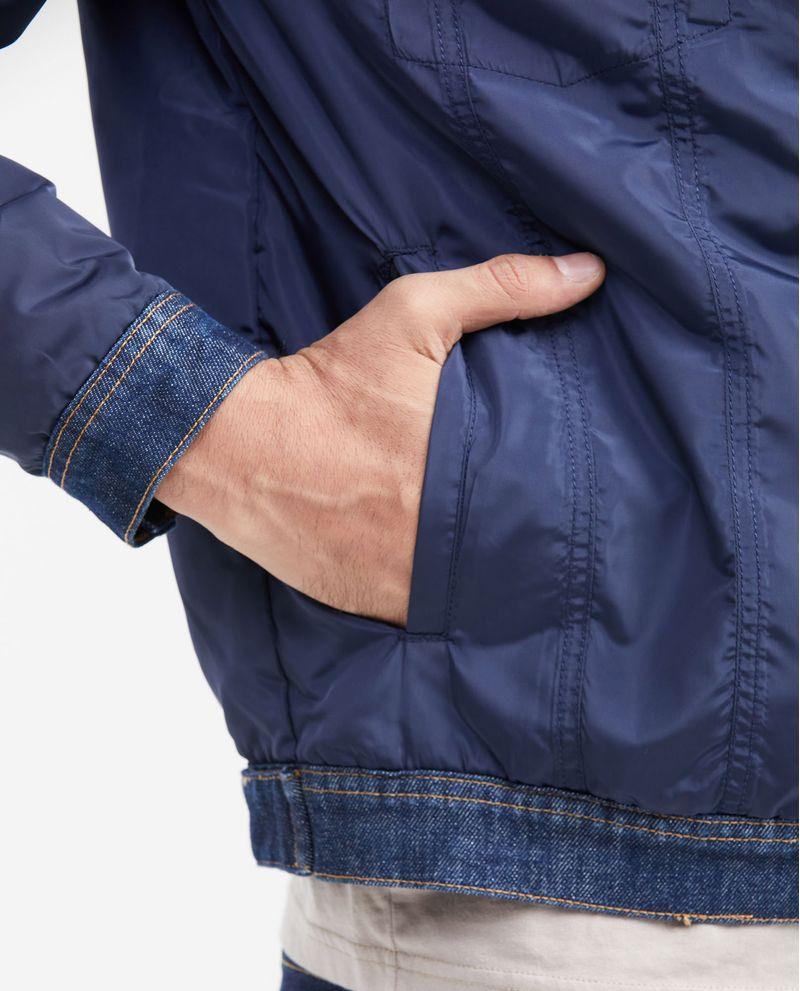 Chevignon Chaqueta Doble Faz en Denim Azul Ultra Oscuro para Hombre Limitado a 3 días