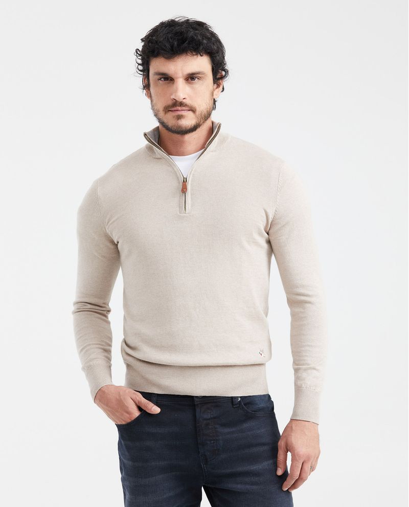 Chevignon Suéter Tejido con Cuello Nerú para Hombre