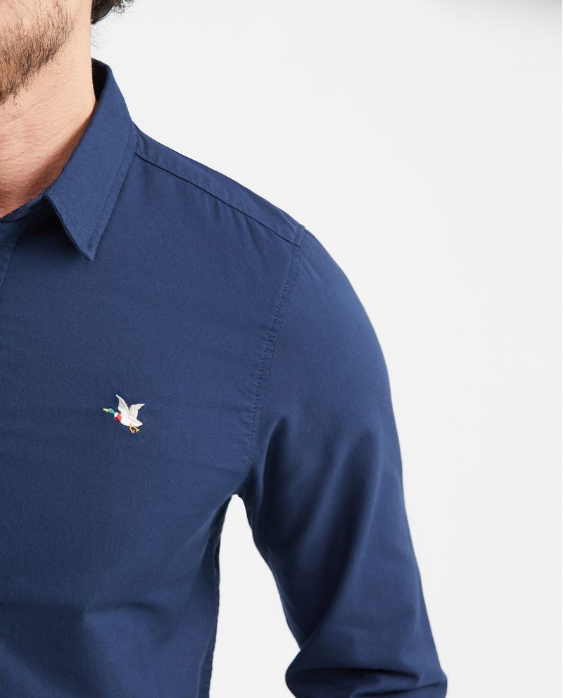 Chevignon Camisa Slim Fit Manga Larga en Algodón para Hombre Precio ultrabajo