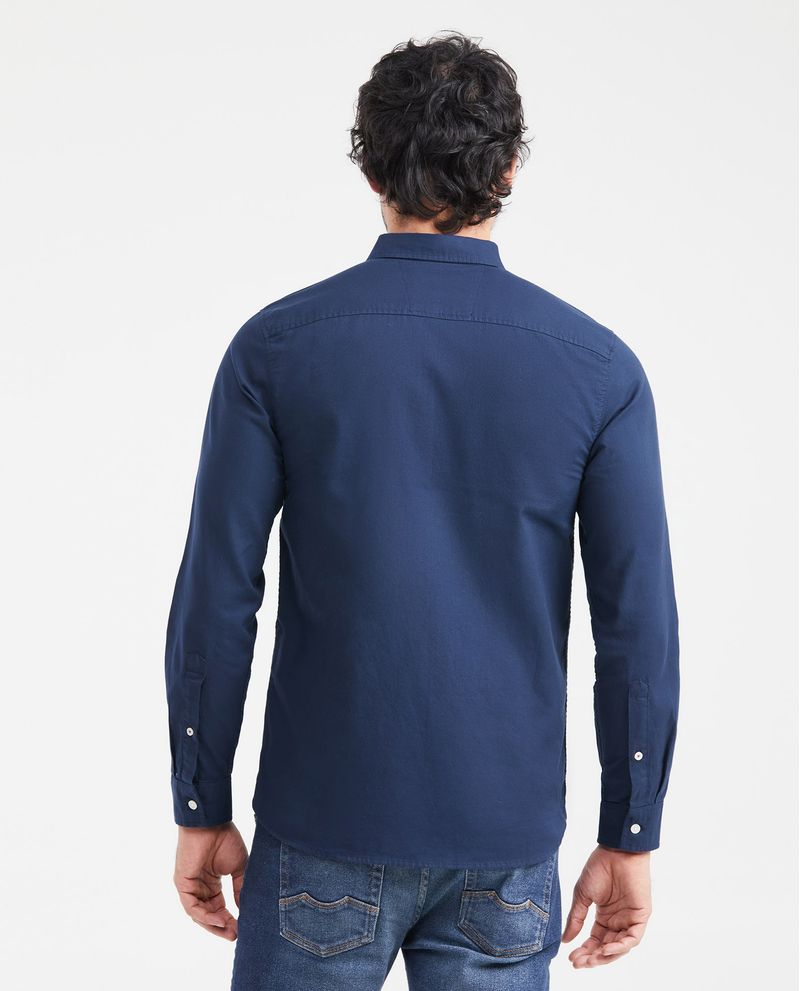 Chevignon Camisa Slim Fit Manga Larga en Algodón para Hombre Precio ultrabajo