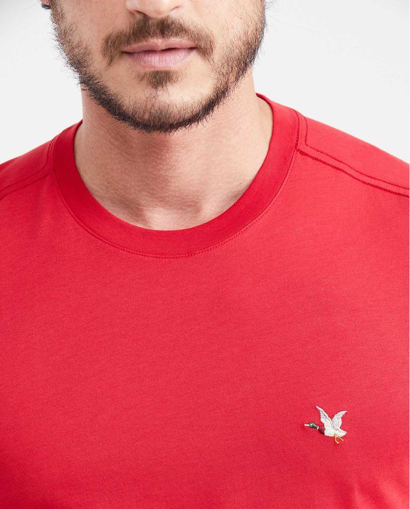 Chevignon Camiseta Básica Straight Fit Cuello Redondo en Algodón Pima para Hombre Outlet
