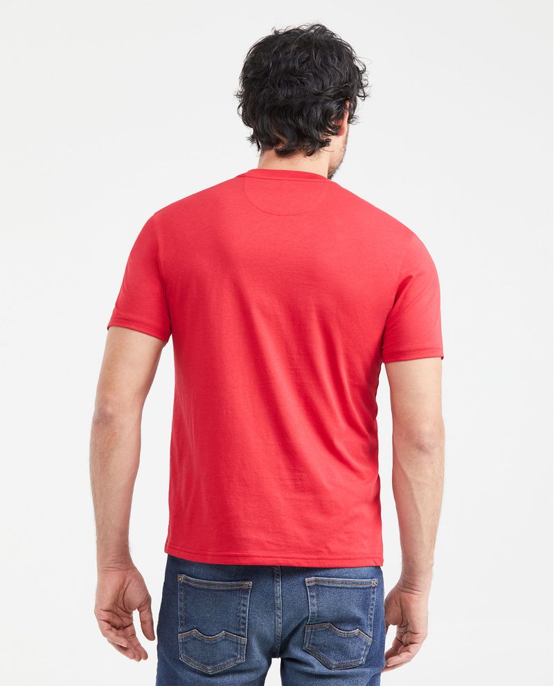 Chevignon Camiseta Básica Straight Fit Cuello Redondo en Algodón Pima para Hombre Outlet