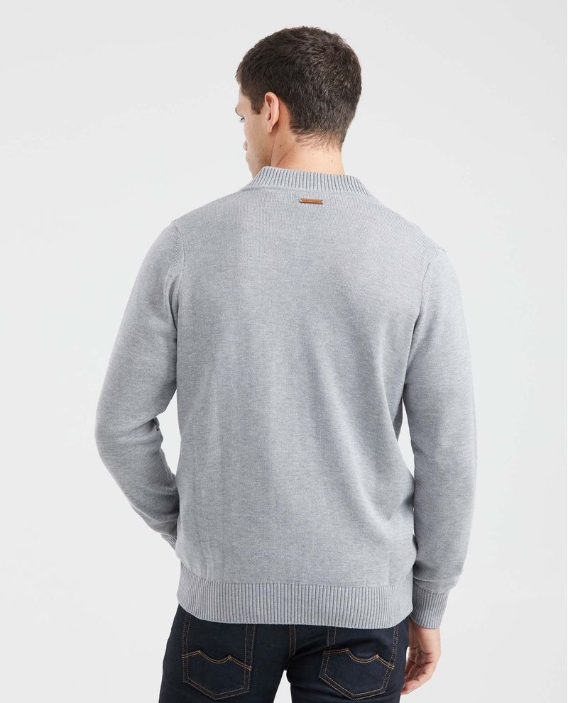 Chevignon Chaqueta Tejida con Cuello Nerú para Hombre Descuento
