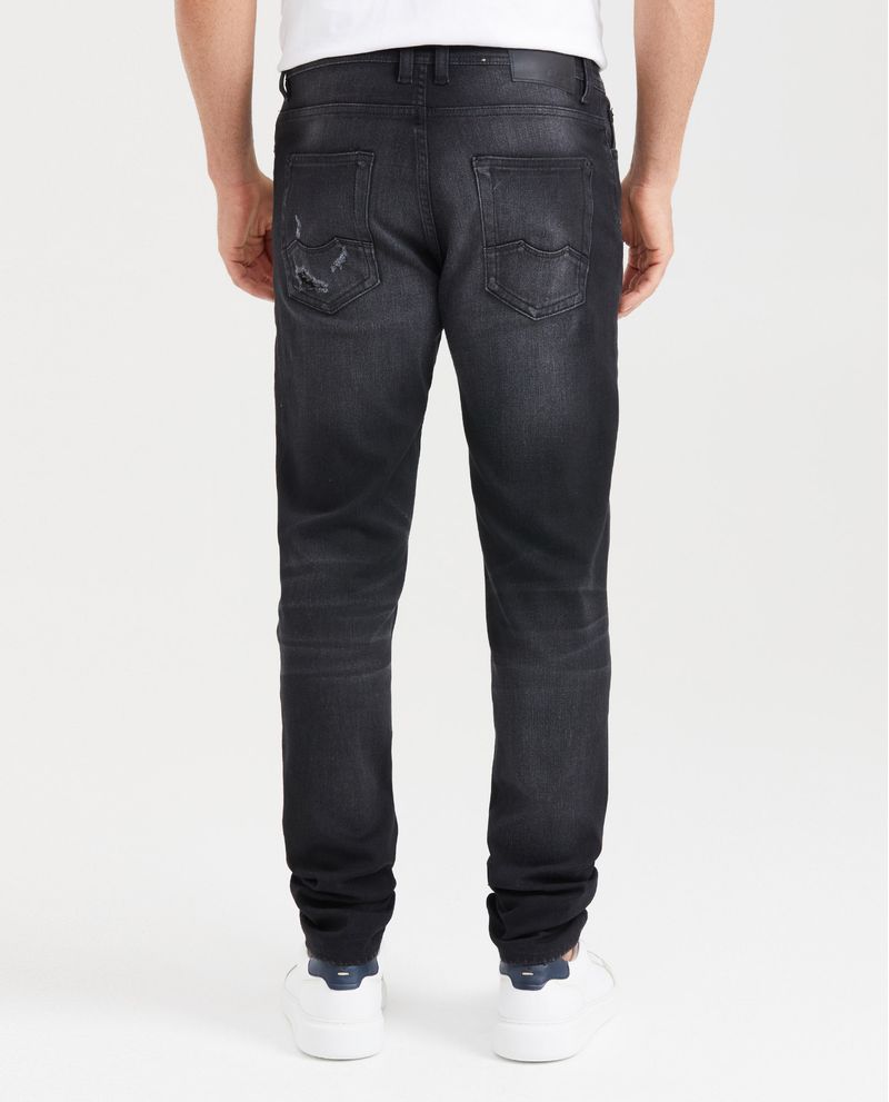 Chevignon Jean Súper Slim Fit Tiro Bajo Bota Super Slim Negro para Hombre Mejor oferta