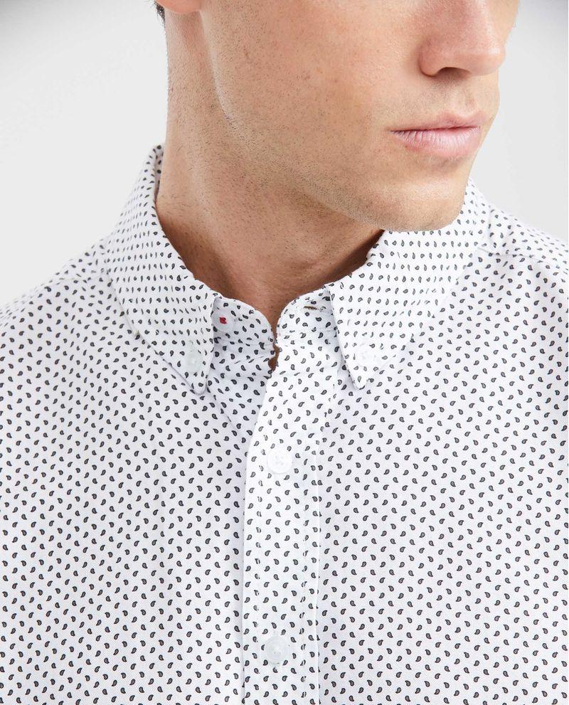Chevignon Camisa Classic Fit Manga Larga con Estampado Mini Print para Hombre Rebajas top