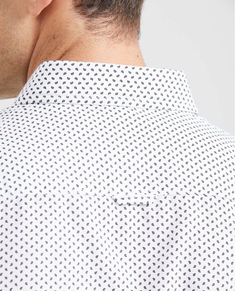 Chevignon Camisa Classic Fit Manga Larga con Estampado Mini Print para Hombre Rebajas top
