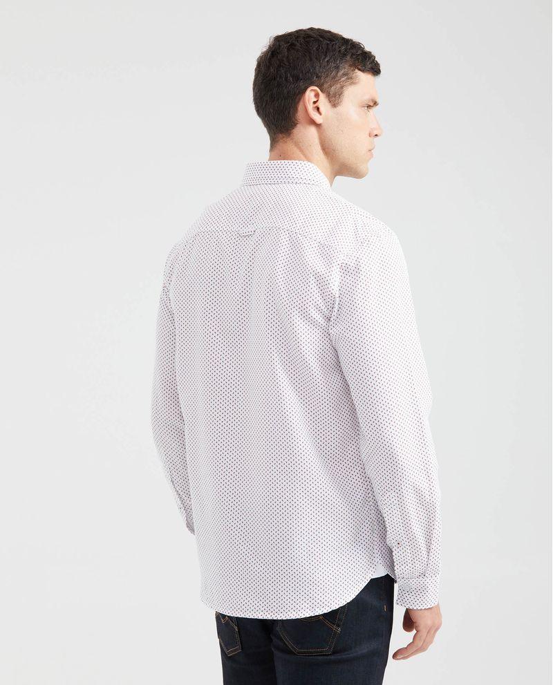 Chevignon Camisa Classic Fit Manga Larga con Estampado Mini Print para Hombre Oferta especial