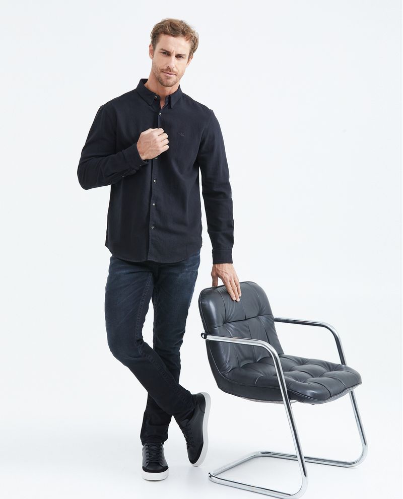 Chevignon Camisa Classic Fit Manga Larga xxxx para Hombre Últimos 3 días
