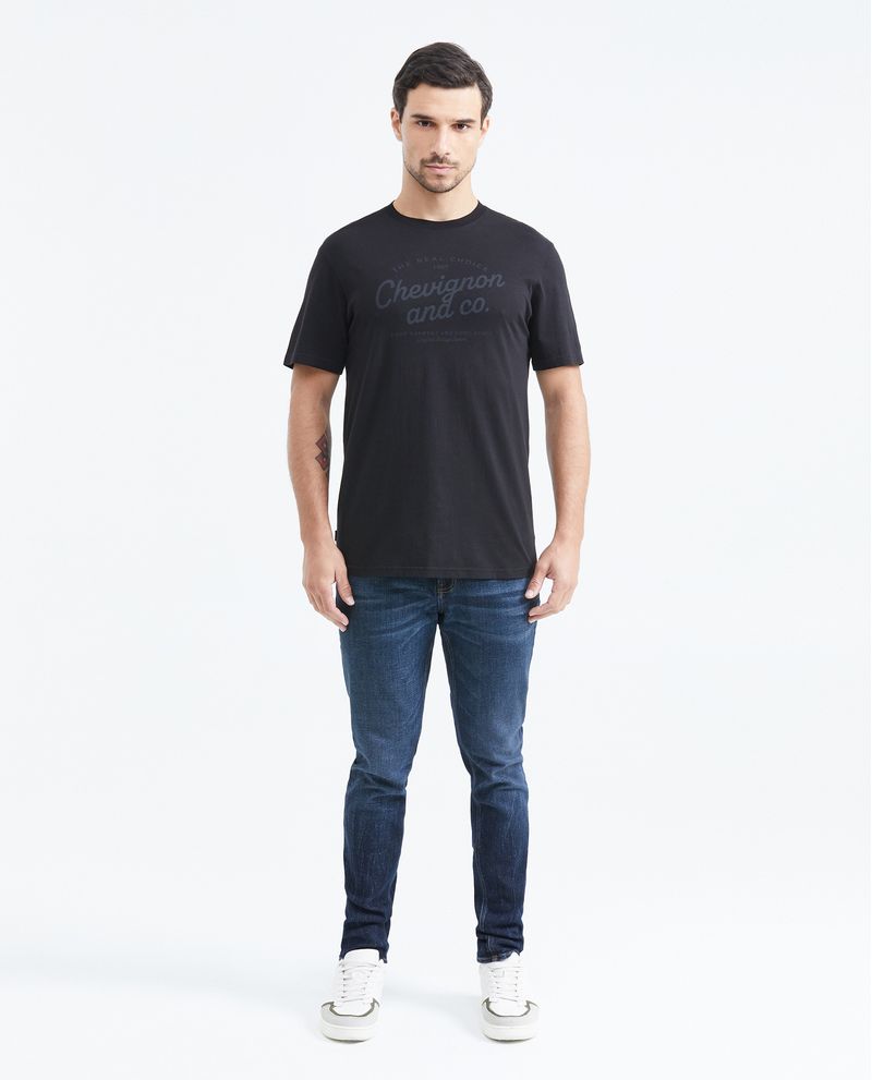 Chevignon Camiseta Classic Fit Estampada Cuello Redondopara Hombre Limitado a 3 días