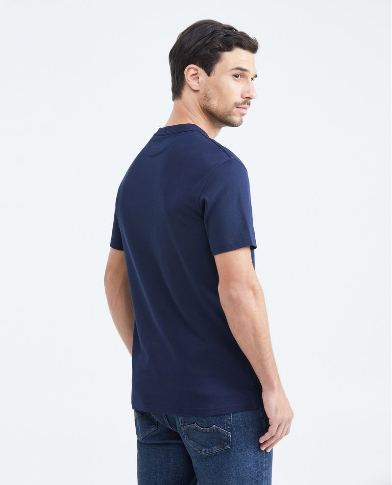 Chevignon Camiseta Slim Fit con Bordado Cuello Redondo para Hombre Precios de Black Friday