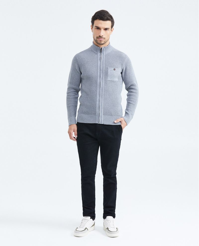 Chevignon Chaqueta Tejida con Cuello Nerú para Hombre Precio ultrabajo