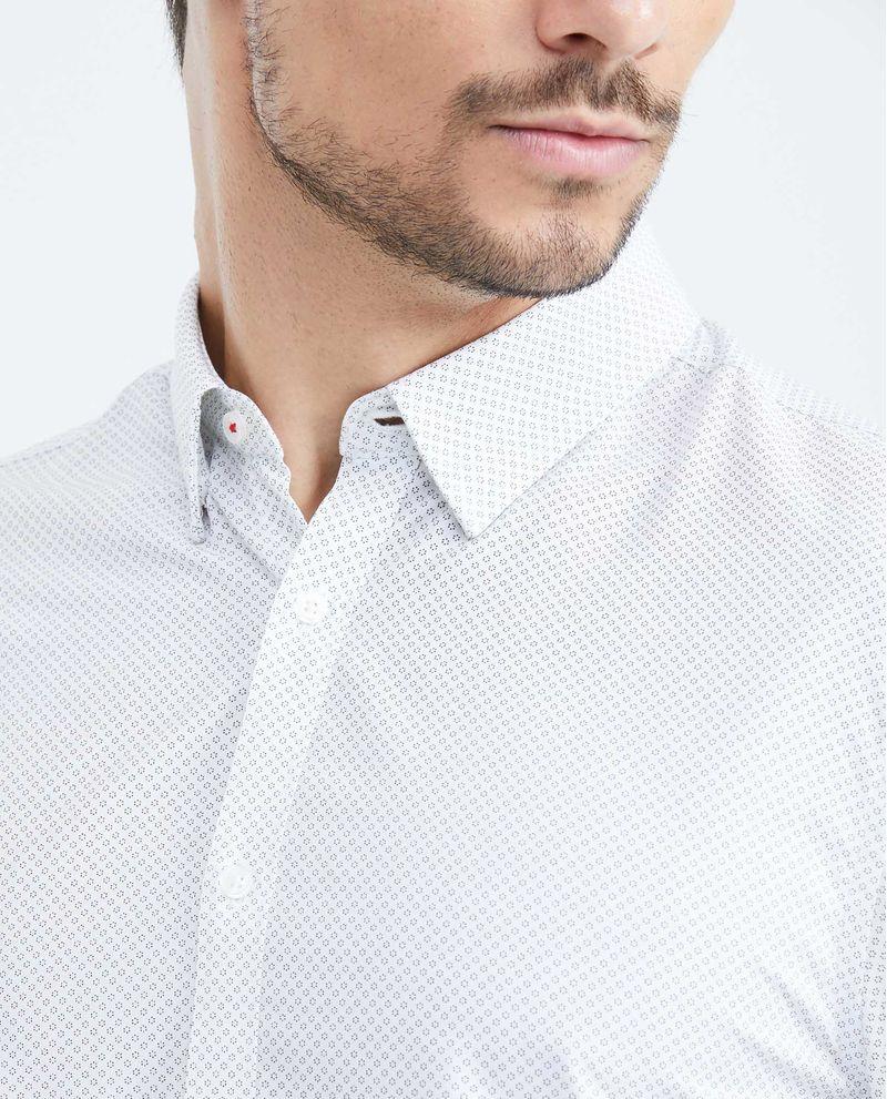 Chevignon Camisa Premium Manga Larga con Estampado Mini Print para Hombre Devoluciones gratuitas