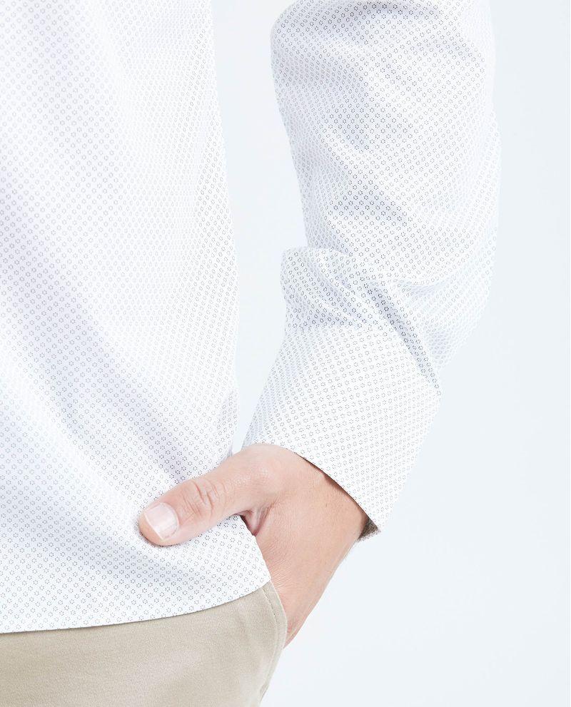 Chevignon Camisa Premium Manga Larga con Estampado Mini Print para Hombre Devoluciones gratuitas
