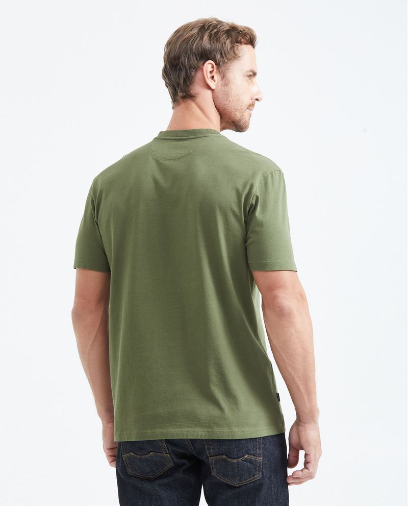 Chevignon Camiseta Slim Fit Estampada Cuello Redondo en Algodón más Grueso para Hombre Outlet