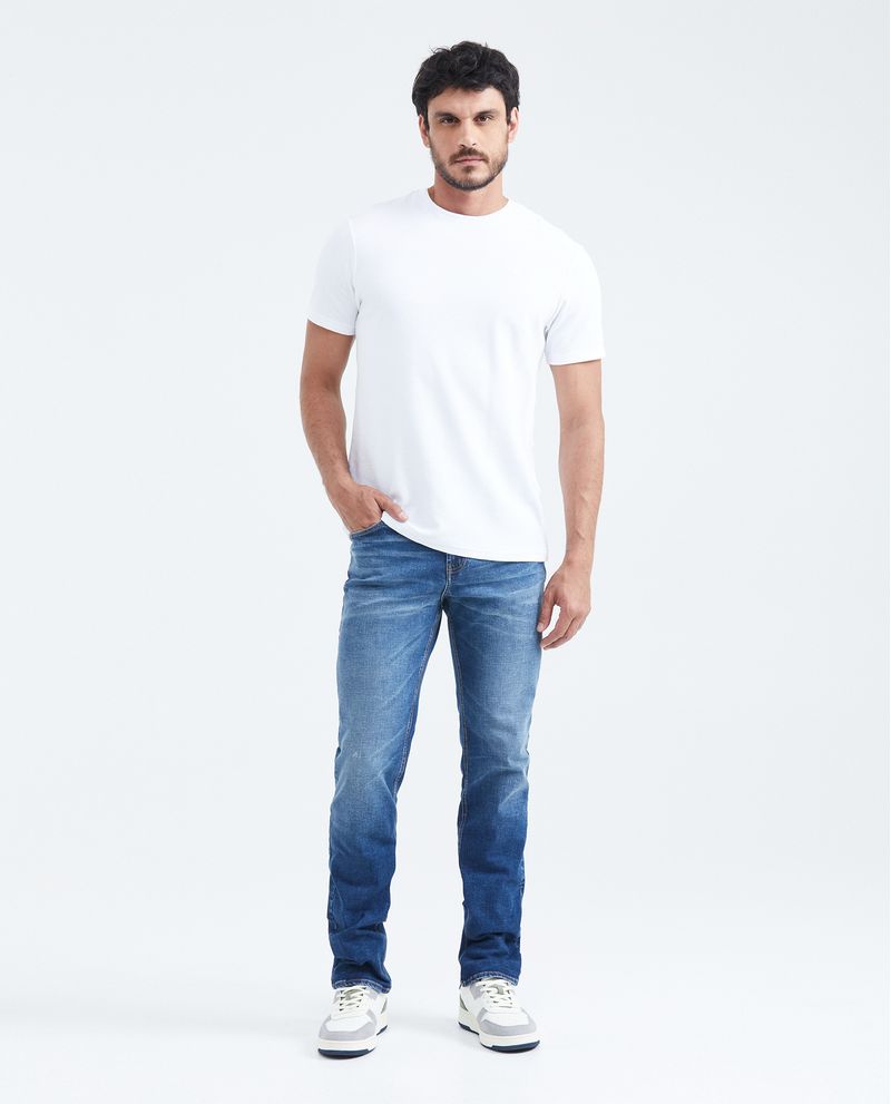 Chevignon Jean Straight Fit Tiro Medio Boot Cut Azul Medio para Hombre Ofertas