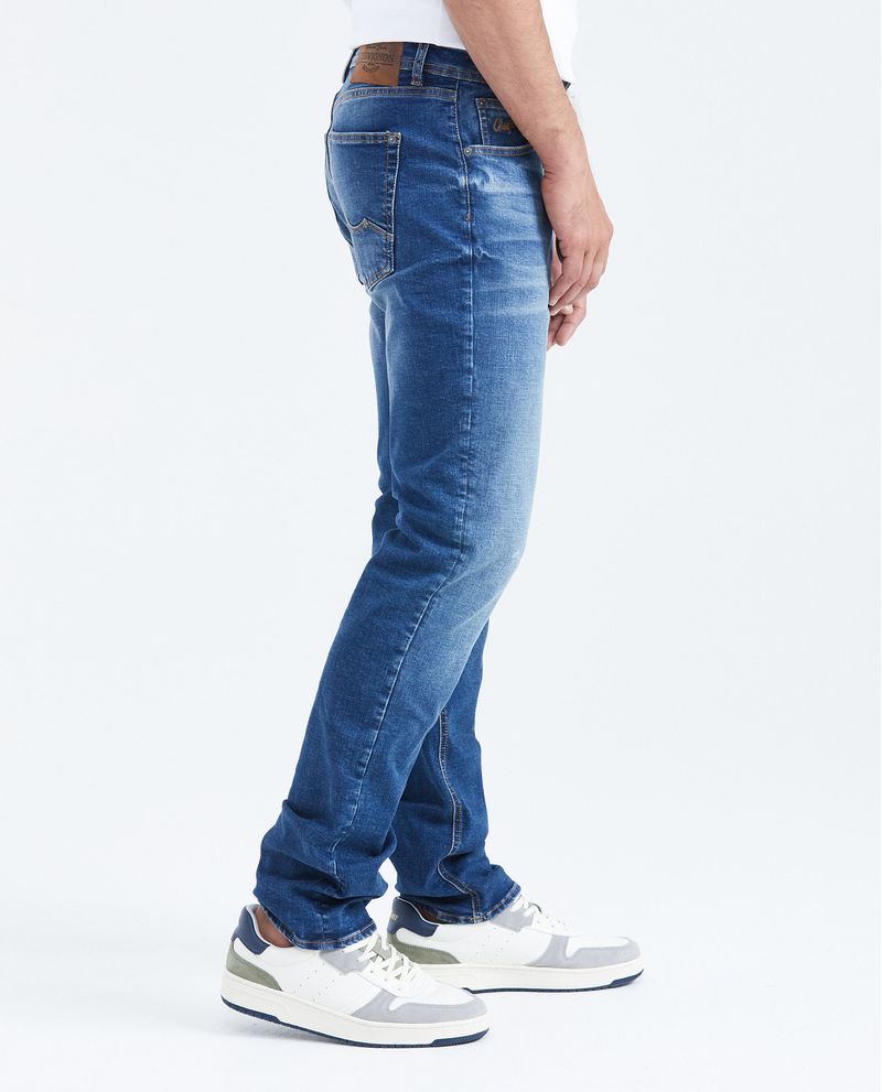 Chevignon Jean Straight Fit Tiro Medio Boot Cut Azul Medio para Hombre Ofertas