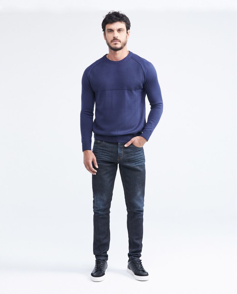 Chevignon Suéter Tejido con Cuello Redondo para Hombre En oferta