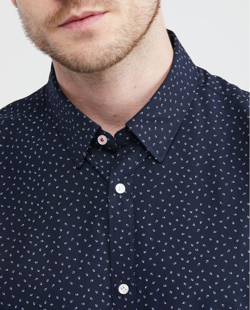 Chevignon Camisa Premium de Hombre Slim Fit Manga Larga - Mini Print Fibras Bambú Rebajas de fábrica
