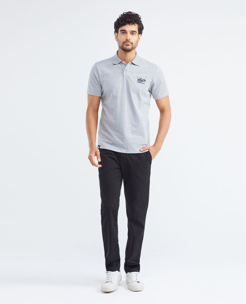 Chevignon Camiseta de Hombre Tipo Polo Slim Fit Manga Corta - TOGS Cuello con Revés en Contraste Descuento