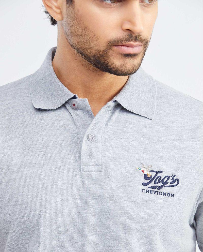 Chevignon Camiseta de Hombre Tipo Polo Slim Fit Manga Corta - TOGS Cuello con Revés en Contraste Descuento