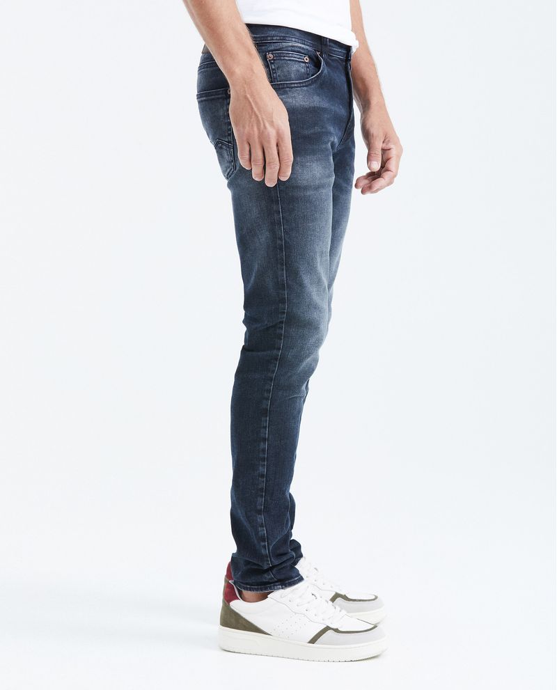 Chevignon Jean Súper Slim Fit Tiro Medio Bota Super Slim Azul Ultra Oscuro para Hombre Solo hoy