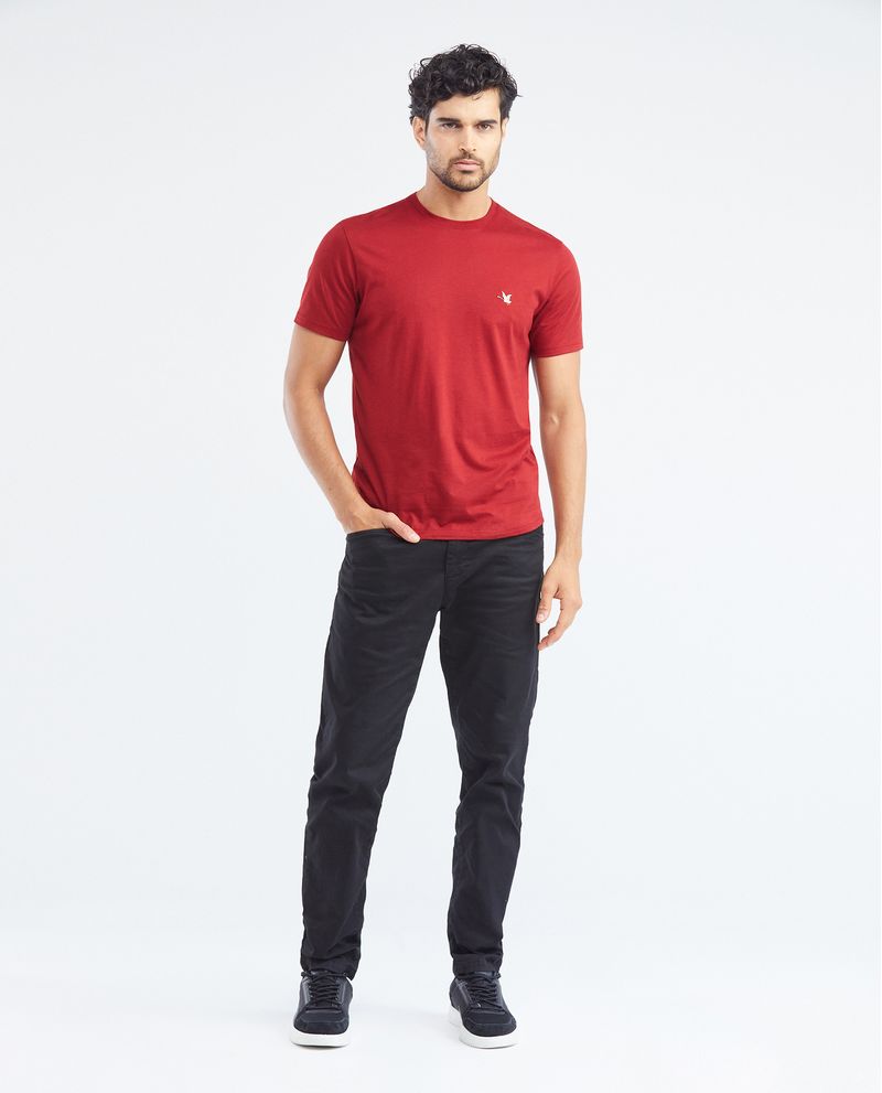 Chevignon Camiseta Básica de Hombre Slim Fit Cuello Redondo - Algodón Pima Solo queda un día