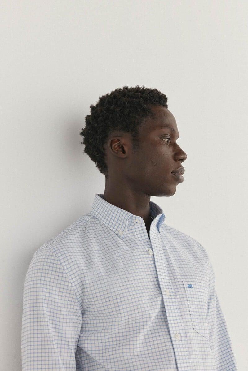 Cortefiel Camisa non iron oxford cuadros Oferta exclusiva