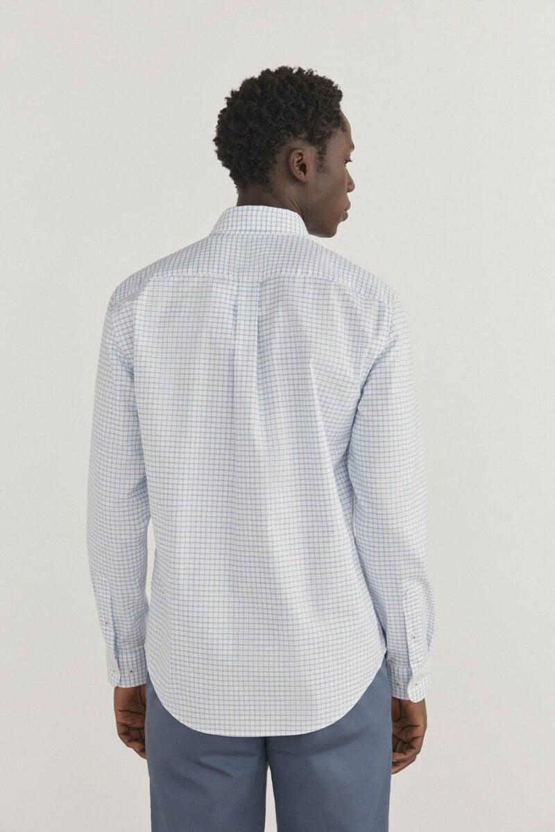 Cortefiel Camisa non iron oxford cuadros Oferta exclusiva