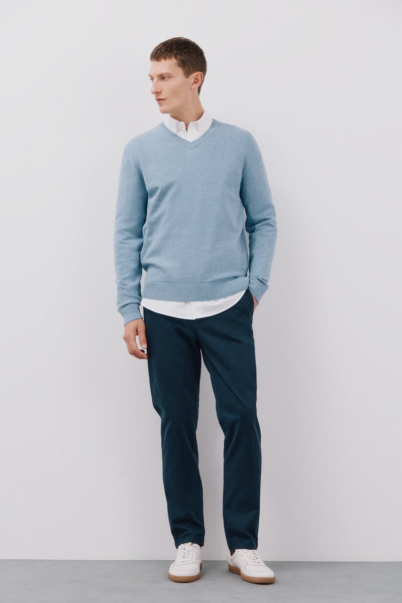 Cortefiel Pantalón chino regular fit Outlet online