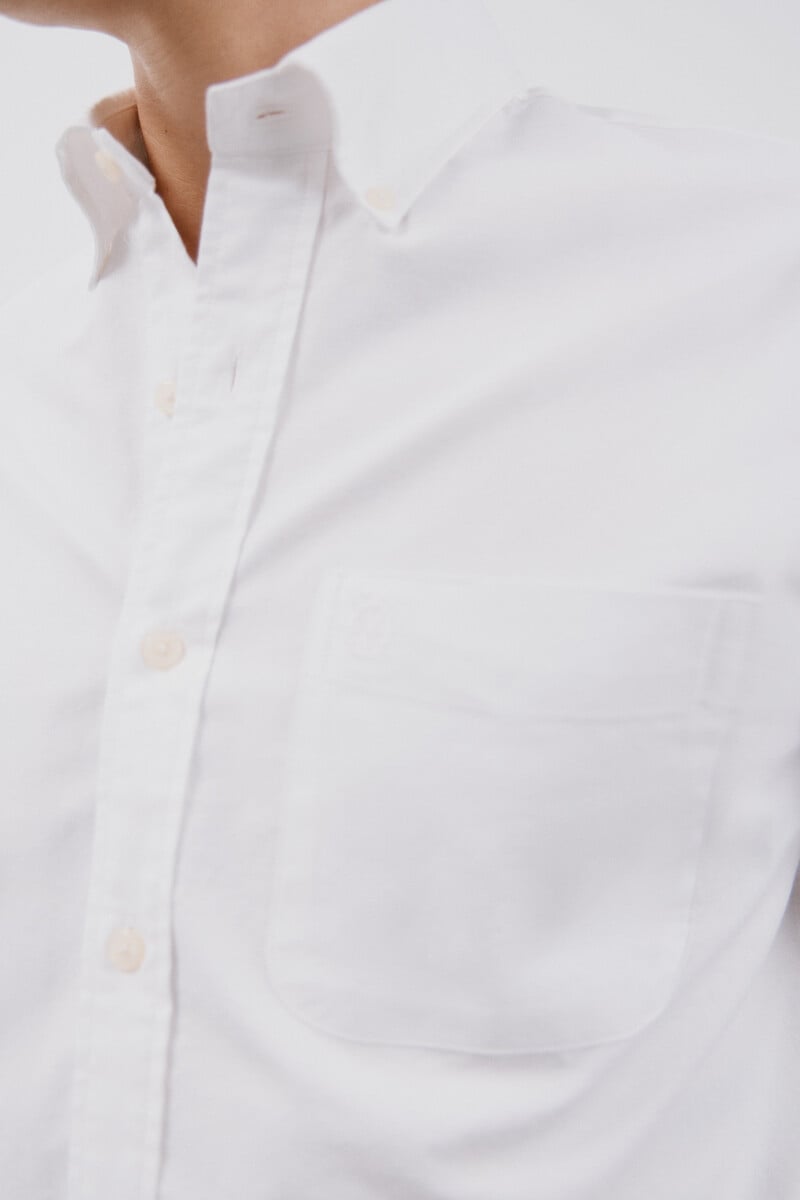 Cortefiel Camisa oxford liso Liquidación