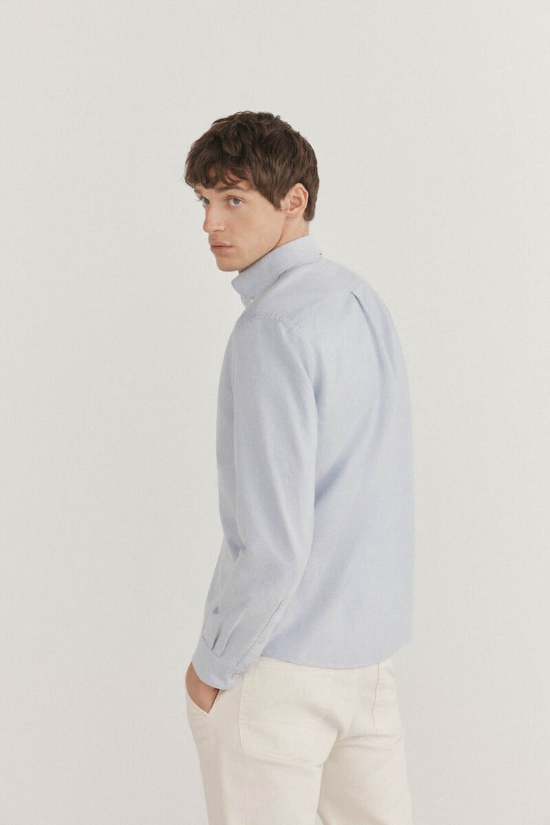 Cortefiel Camisa iconic oxford liso Envío gratis