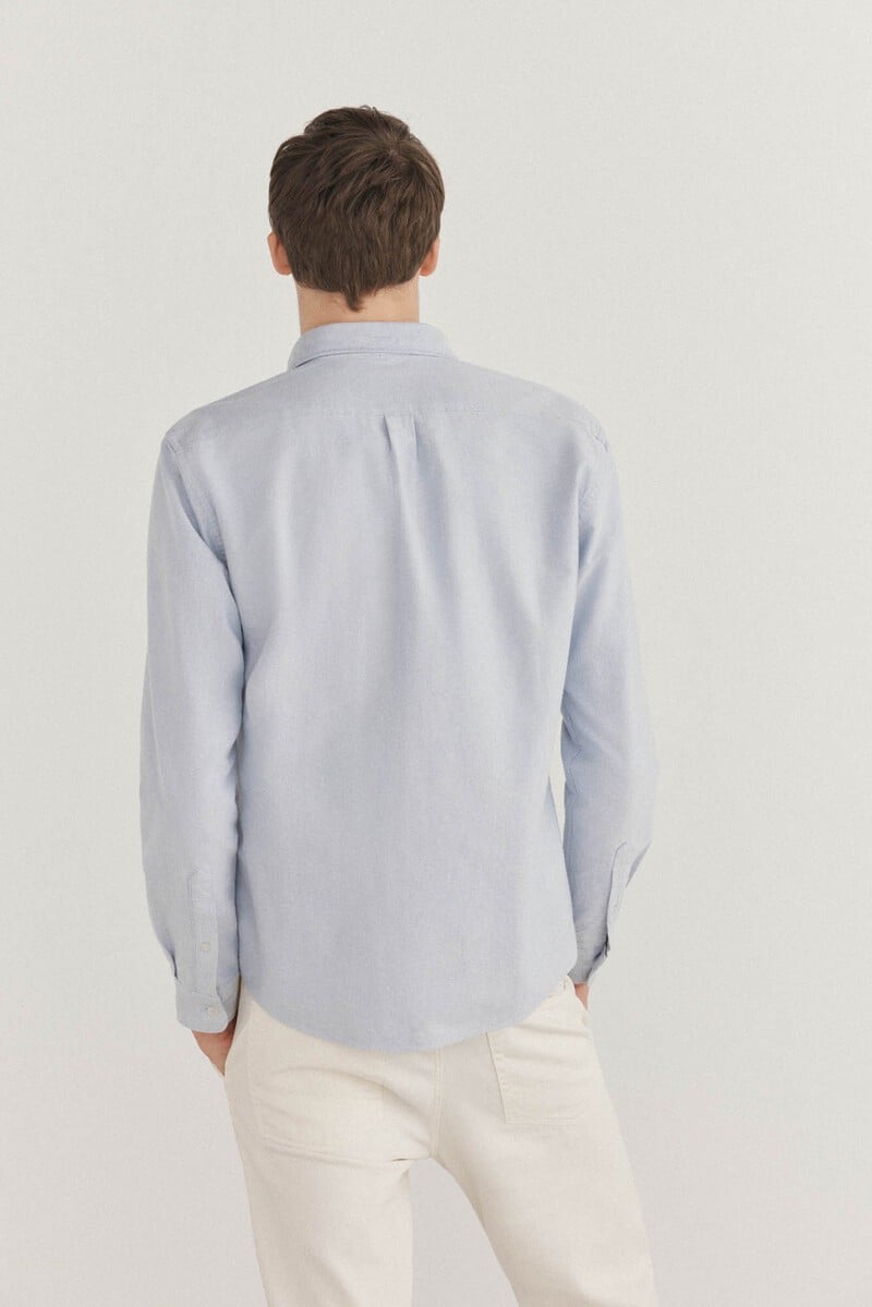 Cortefiel Camisa iconic oxford liso Envío gratis