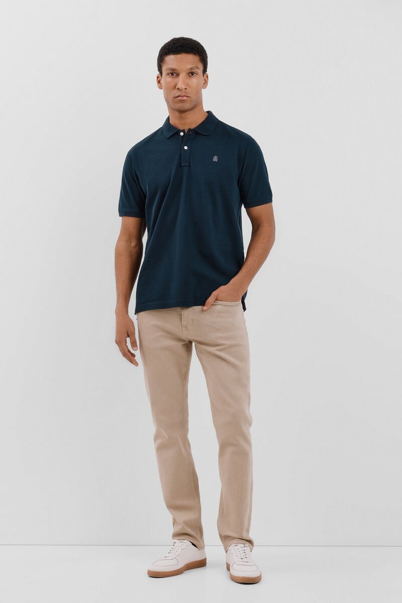 Cortefiel Polo básico piqué Precio de fábrica