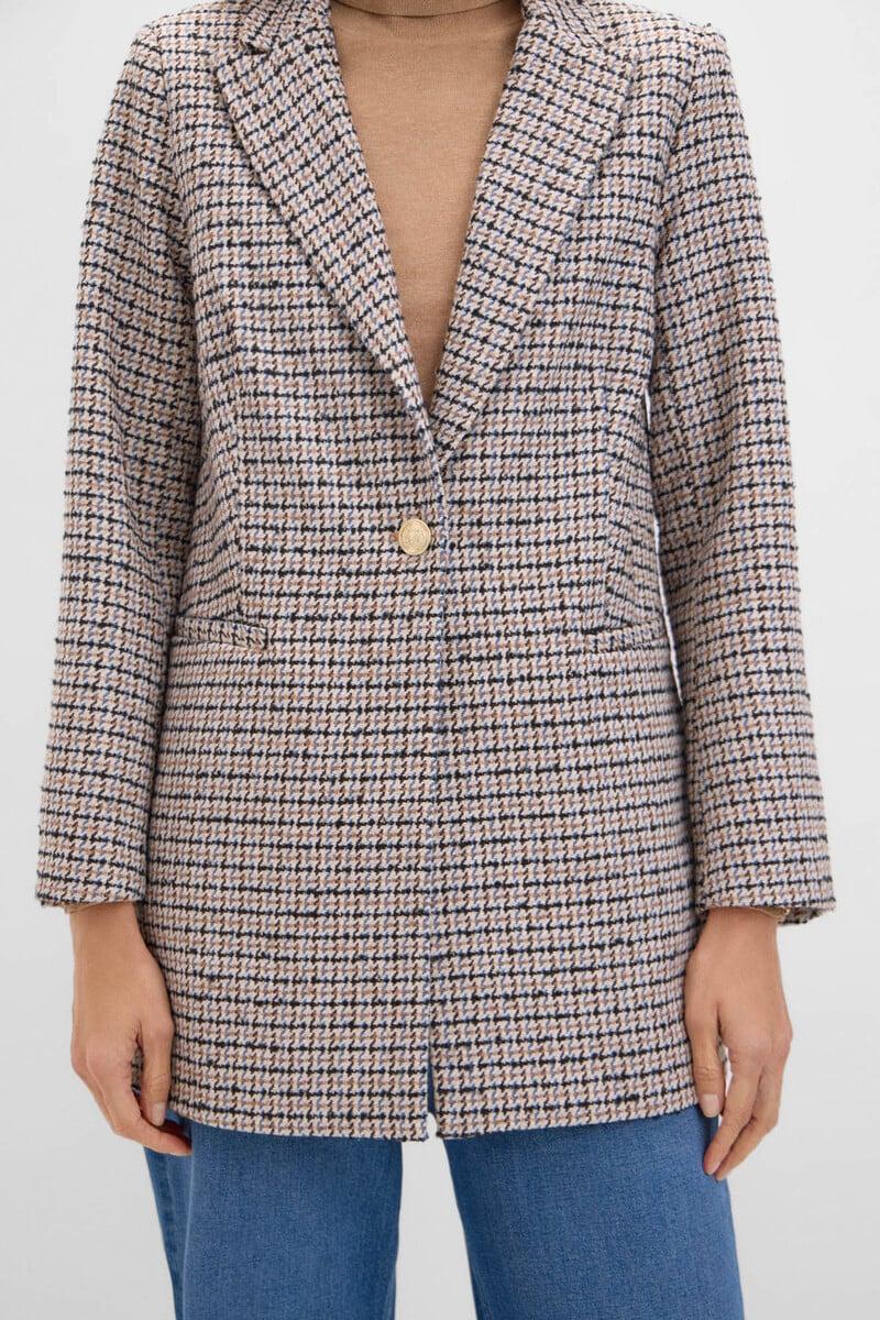 Cortefiel Blazer levita cuadros Precios de Black Friday
