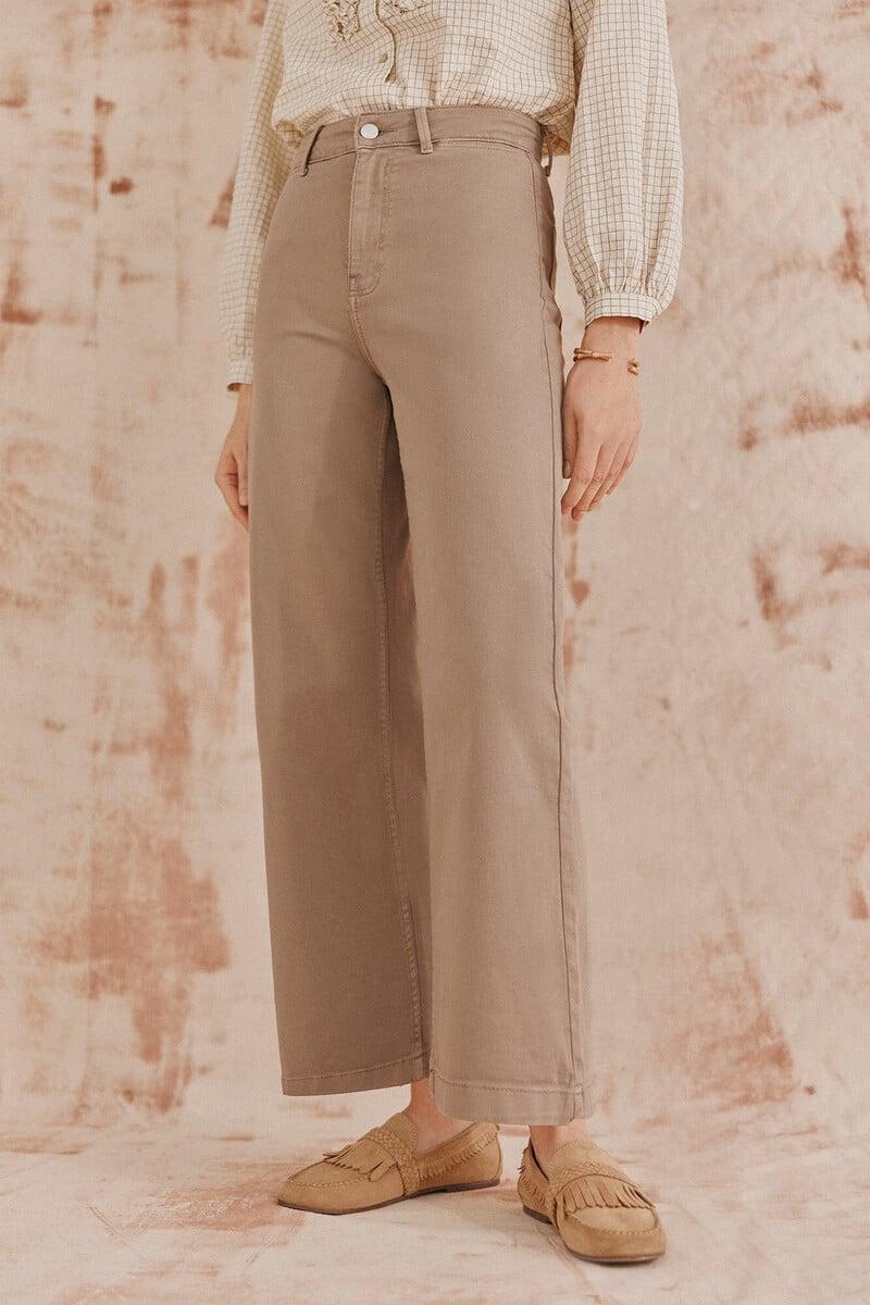Cortefiel Briana. Jeans wide leg Outlet online