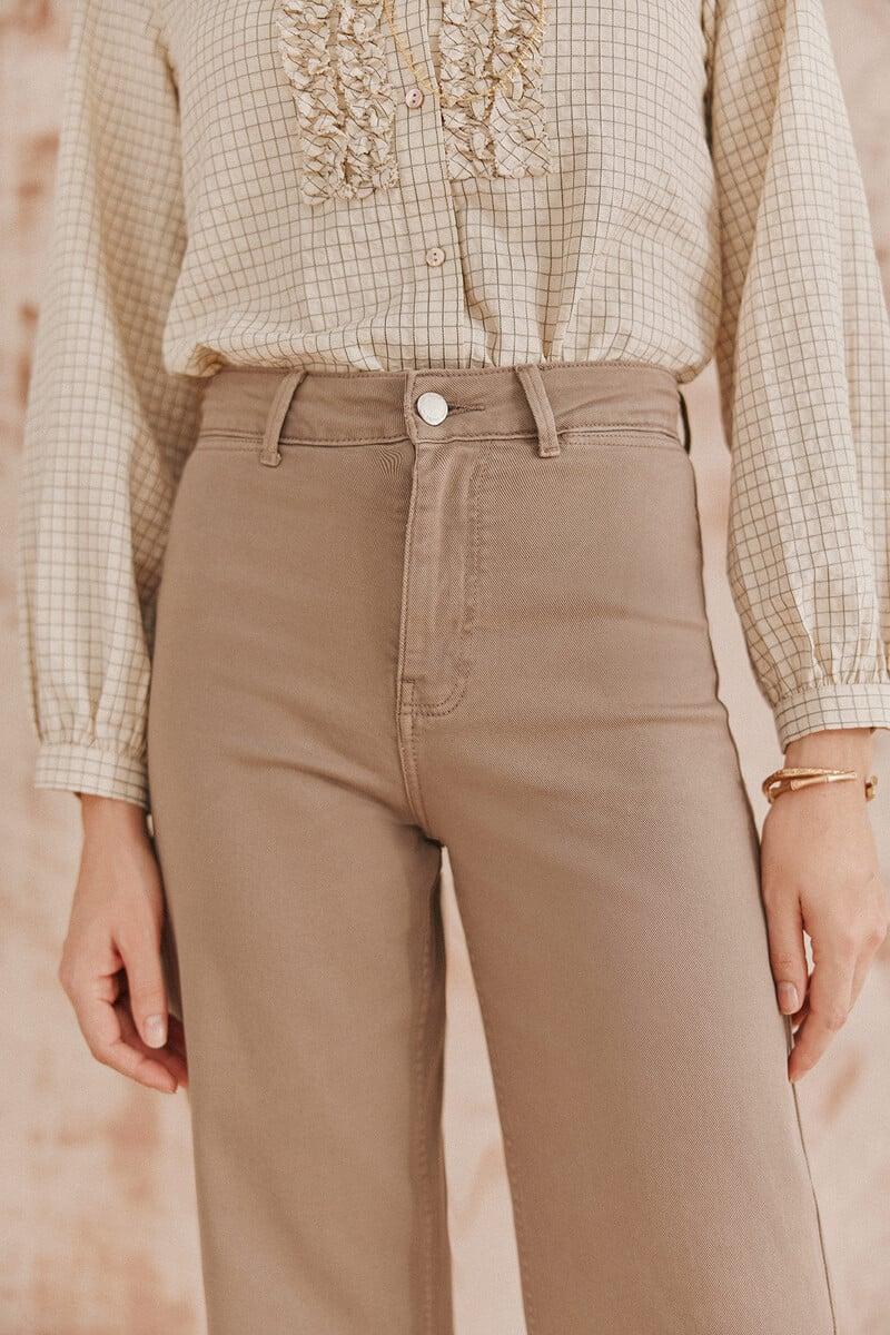 Cortefiel Briana. Jeans wide leg Outlet online