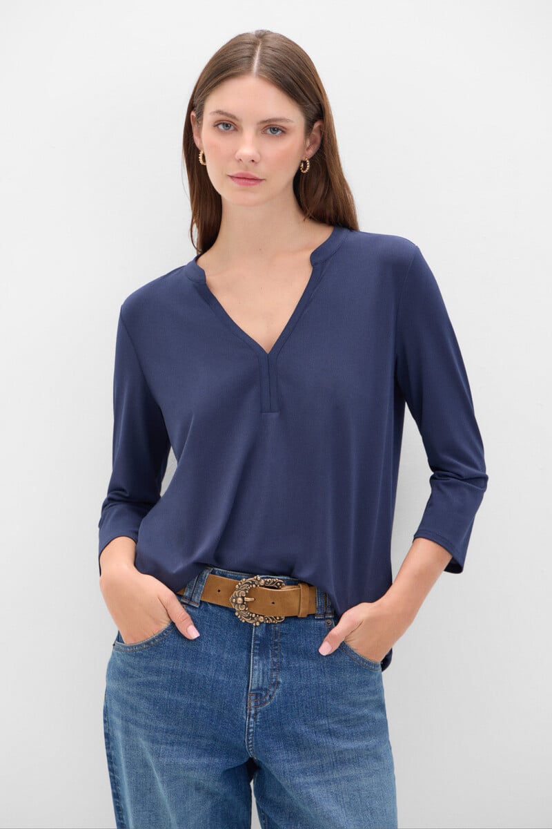 Cortefiel Camiseta básica fluida Rebajas online