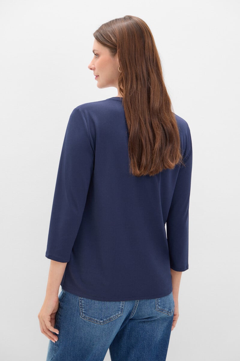 Cortefiel Camiseta básica fluida Rebajas online