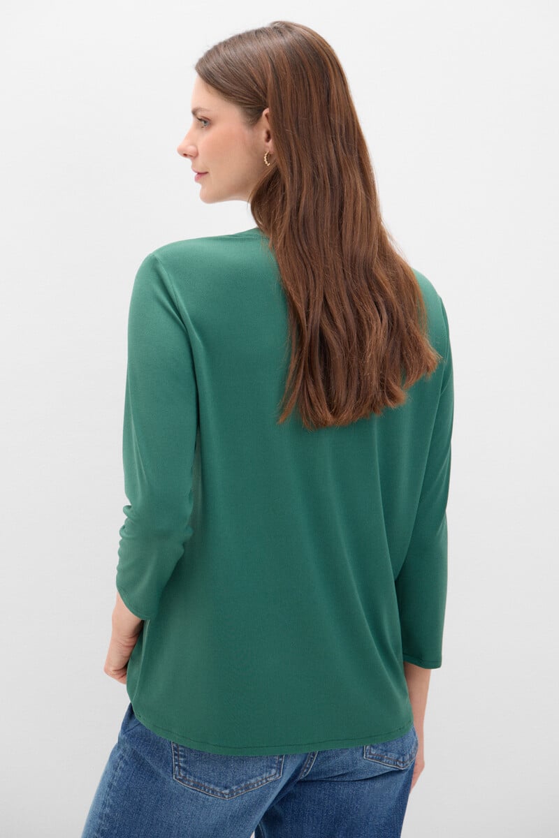 Cortefiel Camiseta básica fluida Envío gratis