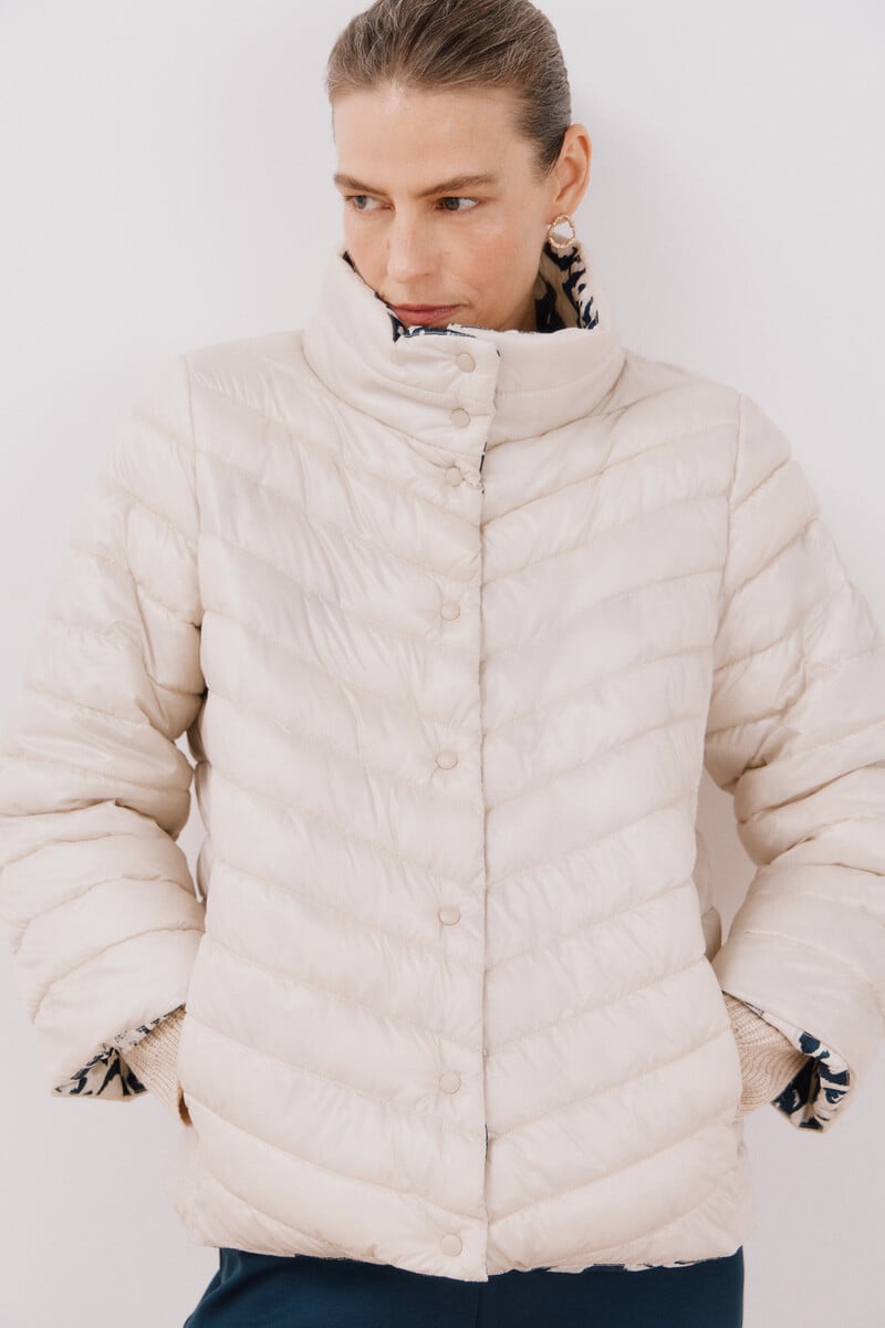 Cortefiel Cazadora acolchada reversible En oferta