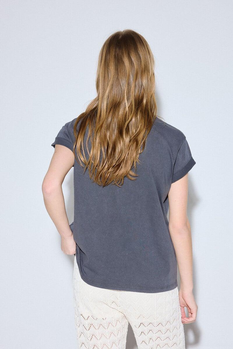 Cortefiel Camiseta logo rayo Oferta exclusiva