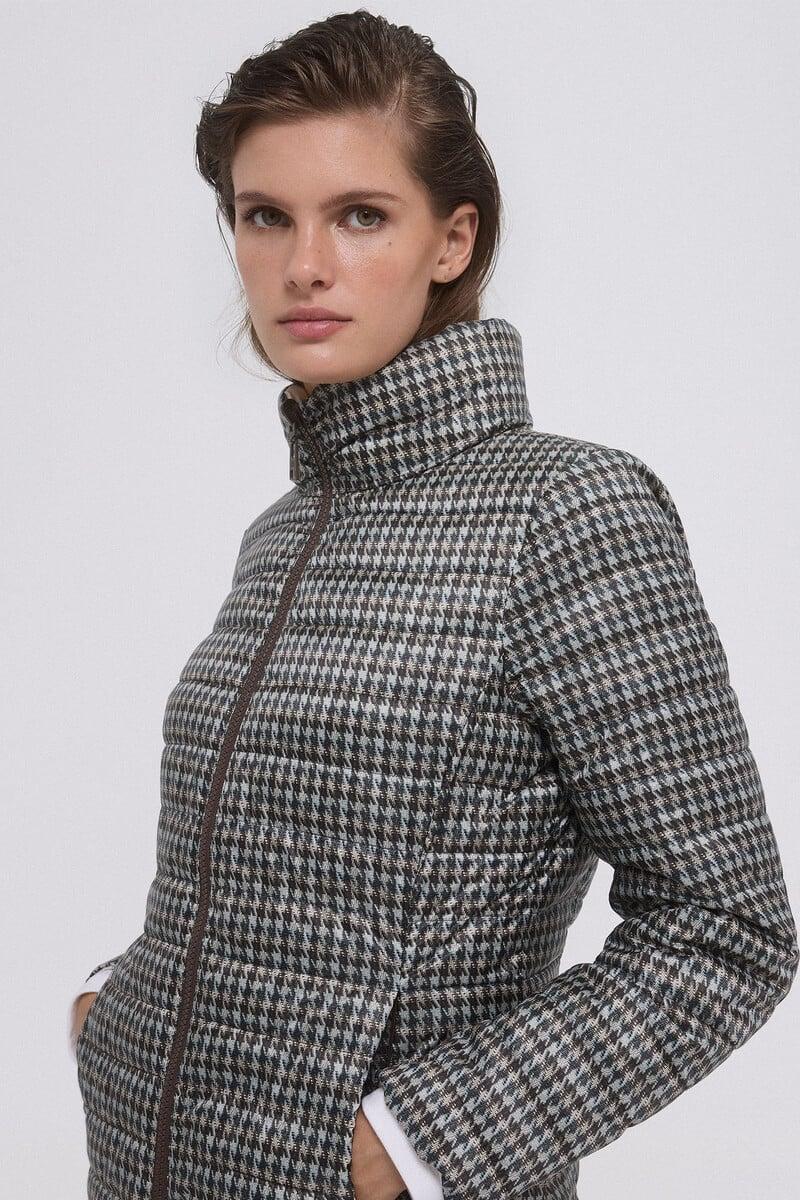 Cortefiel Chaqueta acolchada reversible estampada Envío gratis