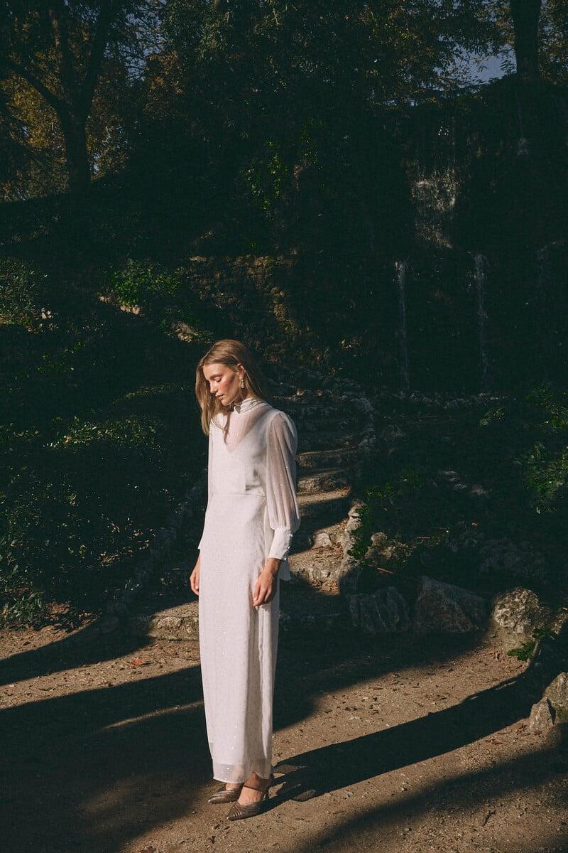 Cortefiel Vestido de novia Francisca Solo hoy