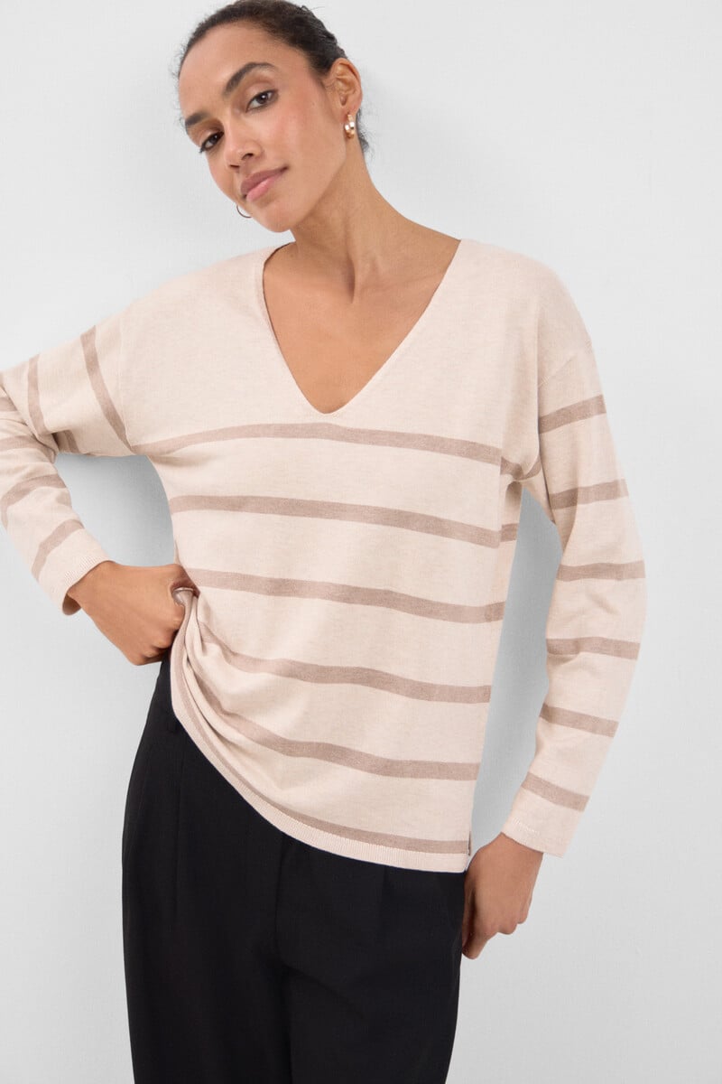 Cortefiel Jersey escote pico Superdescuento