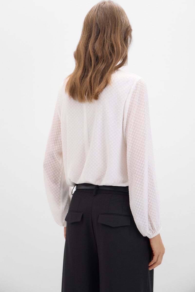 Cortefiel Blusa tejido textura En oferta